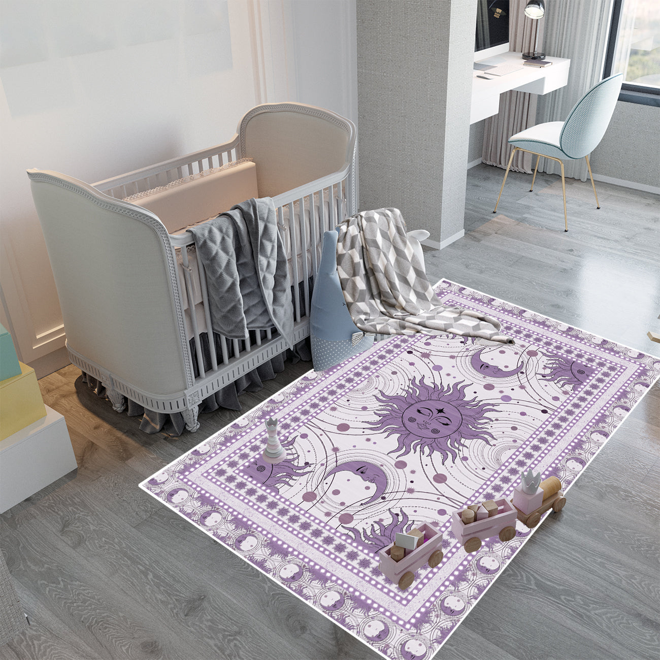 Sun and Moon Rug