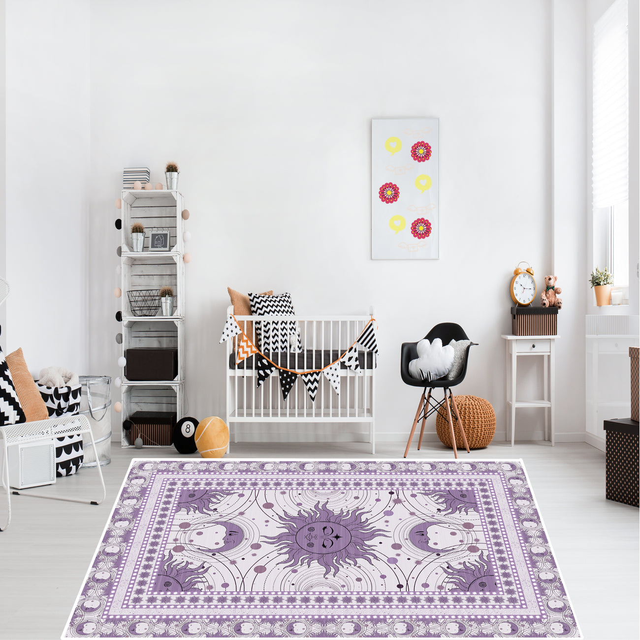 Sun and Moon Rug