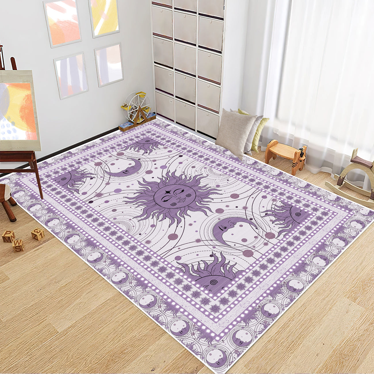 Sun and Moon Rug